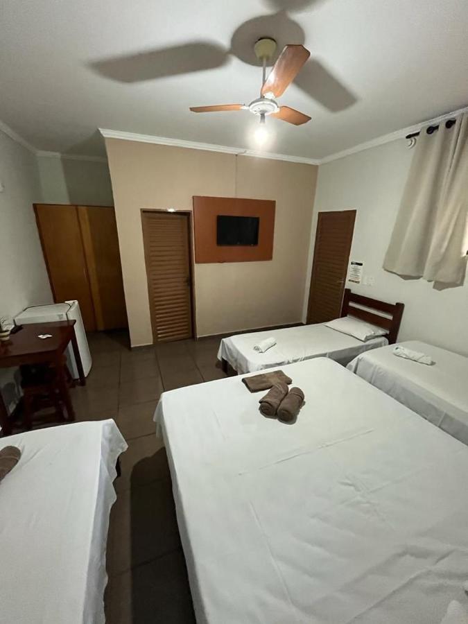 Hotel Portela II - Av Principal E A 500M Do Thermas Dos Laranjais Olímpia Eksteriør bilde